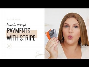 ACCEPT PAYMENTS WITH STRIPE (no other tool or app needed!)