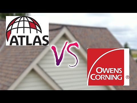 Atlas Pinnacle Shingles vs. Owens Corning Duration