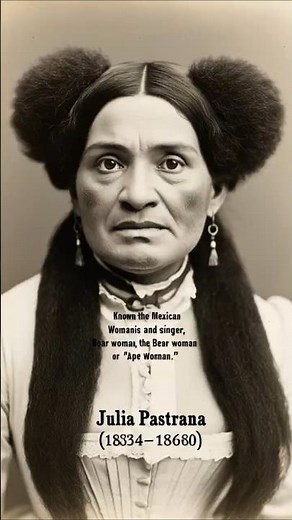 Julia Pastrana: The ‘Bear Woman’ Exploited in Life and Death #reels #history #facts #historyfacts