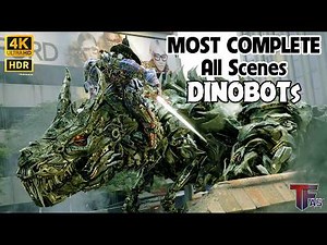 Dinobots (Grimlock, Slug, Strafe, Scorn) - All Scenes IMAX 4K HDR | Transformers: Age of Extinction