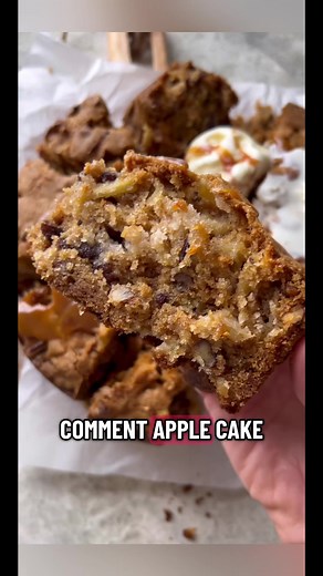 Delicious Apple Pecan Cake with Butterscotch Sauce