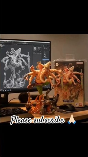 3D painting Ganesh Bhagwan #ganpatishorts#festival #ganesh #ganpatibappamorya #song #ganeshchaturthi