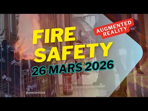 Atelier FIRE SAFETY en réalité augmentée - Versailles - journée sécurité 🔥
