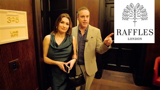 I stay at Raffles London - luxury defined