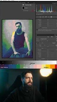 Get amazing skin tones in Lightroom using False color #lightroomtutorial