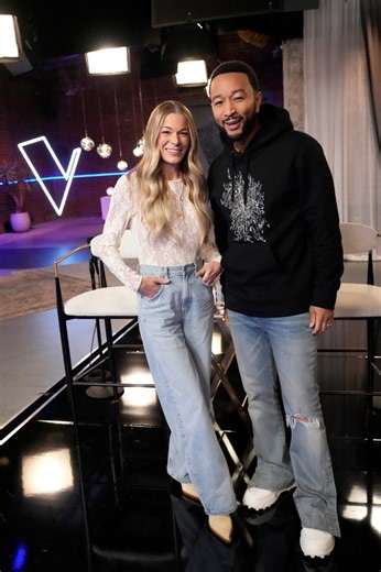 103K views · 1.3K reactions | team legend didn’t come to play! we had some fun shaping John Legend’s team for the playoffs. tune in tonight, to see what went down and who will make it through 懶 #thevoice #teamlegend | LeAnn Rimes | Facebook
