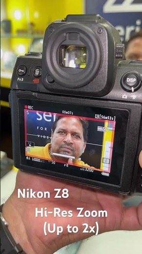 Nikon Z8 ] Hi-Res Zoom(Up to 2x)