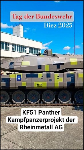Rheinmetall NEXT GENERATION • Panther KF51 »Future tanknology« • Tag der Bundeswehr 2025