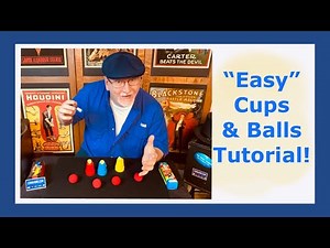 “Easy” Cups and Balls Magic Trick Tutorial