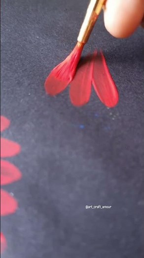 Beautiful Flower Painting Tutorial ❤️ | Easy Gouache Art by Sheela (@art_craft_amour) | PAPERTECH