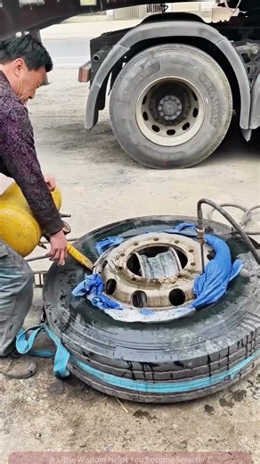 Tire Repair Tips Sharing, How to Repair Large Truck Tires!