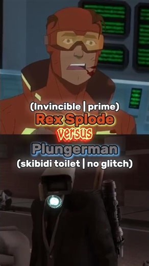 Rex Splode vs Plungerman