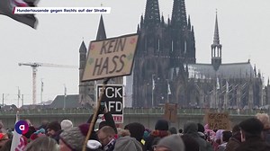 200.000 Menschen: Abbruch der Demo gegen rechts in München