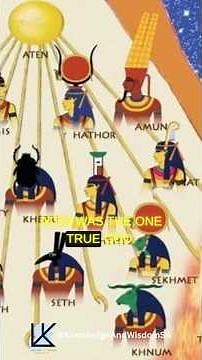 Atenism Explained in 60 Seconds — The Pharaoh Who Invented One God #ancients