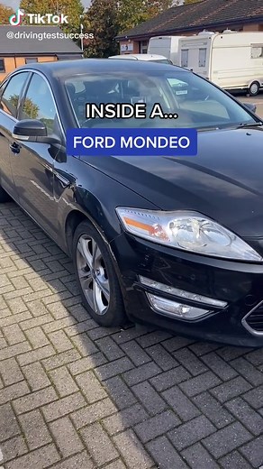 Exploring the Ford Mondeo: A Learner Driver's Car Tour