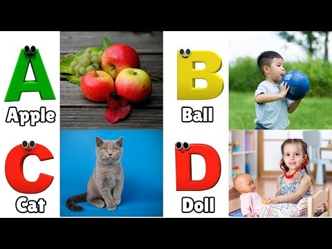 A For Apple B For Ball | Abc Phonics song for toddlers | Abcd Song| #preschoollearning