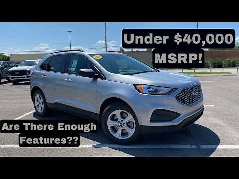 2023 Ford Edge SE AWD 2.0T POV Test Drive & Review