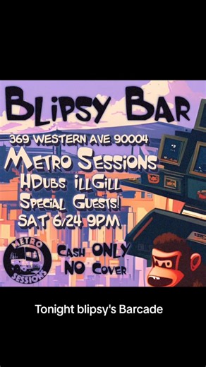tonight we kinging the Kong at blipsy bar CASH ONLY BRING QUARTERS ALL #VINY IN #koreatown #nolimit