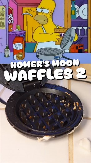 Homer’s Moon Waffles Version 2 | Jammy Cooks