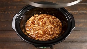SLOW COOKER HAWAIIAN STICKY CHICKEN is a website favorite! Print the full recipe here: https://www.recipegirl.com/slow-cooker-hawaiian-sticky-chicken/ | RecipeGirl