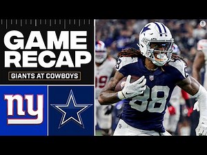Cowboys DEFEAT Giants in Division Battle [FULL GAME RECAP] | CBS Sports HQ