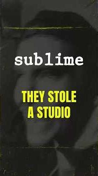 Sublime Should NOT Have Gotten Away With This