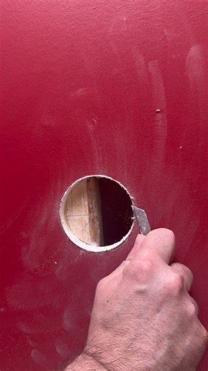 Drywall Repair (Round Hole, California Patch)