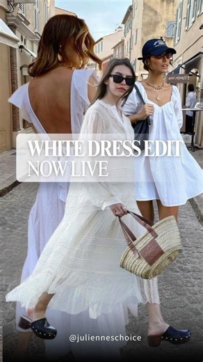 The White Dress Edit Is Live 🤍 | Summer White Dress Outfit Ideas