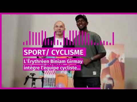 sport cyclisme lerythreen biniam girmay integre lequipe cycliste dandres iniesta