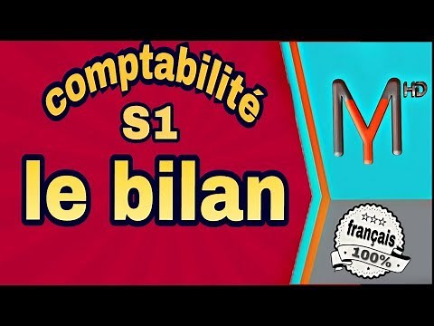 comptabilité générale S1: le bilan,Plan comptable