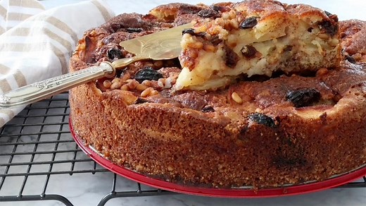 Sicilian Apple Cake | Italian Apple Cake