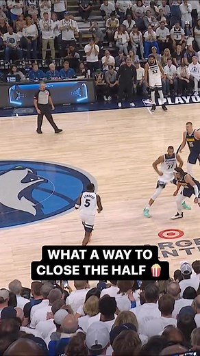 6.1M views · 74K reactions | Nuggets close the half with a SLAM by MPJ followed by a half-court shot from Murray 勞 They’re up 15 on TNT  | NBA | Facebook