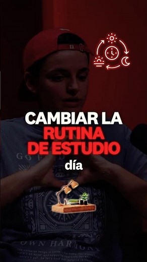 Cambiar la rutina de estudio