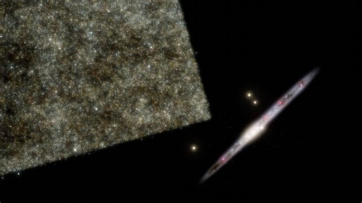 宇宙模拟器Space Engine 从地球到宇宙边沿超光速长镜头