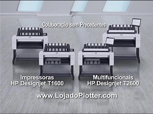 Plotter HP DesignJet T2600 e T1600