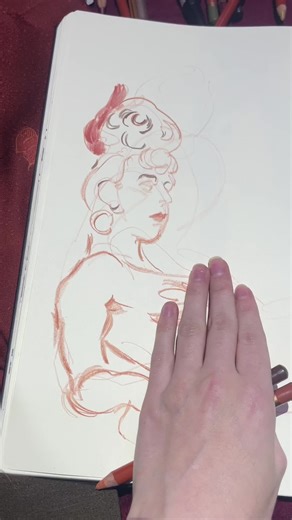 burlesque #drawing #sketchbook