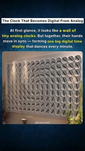The Wall of Clocks That Tells Time Like Never Before! ⏱️... #shorts #viral #youtubeshorts