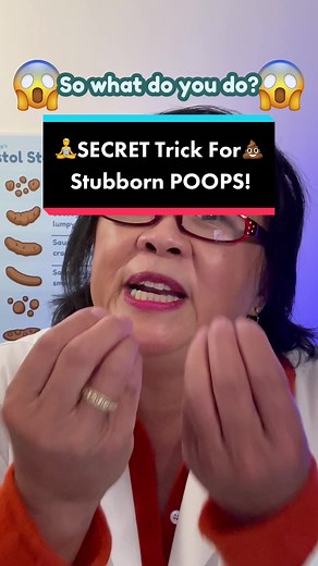 Poop STUCK like glue?? 💩😱 This secret toilet trick should do!! 😍🧘🚽#toilet #toiletyoga #poop #pooptips #pelvicfloorexercises #butttalkstv #nursewong #nursesoftiktok