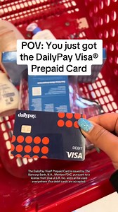Use your DailyPay Visa® Prepaid Card anywhere Visa is accepted. Stay on top of finances and track your income and spending in one place! - The DailyPay Visa® Prepaid Card is issued by The Bancorp Bank, N.A., Member FDIC, pursuant to a license from Visa U.S.A. Inc. and can be used everywhere Visa debit cards are accepted. #DailyPay | DailyPay | Facebook