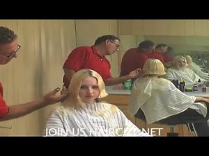 BLONDE BEAUTY SUMMER'S HEADSHAVE DVD 217 NOW SHOWING ON HAIRCUT.NET