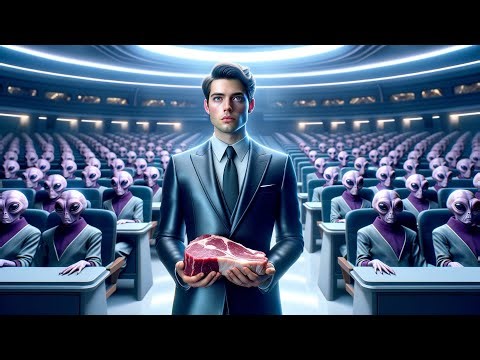 Alien Professor Declared Humans Were Herbivores, The Human Brought Raw Meat
