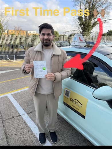FIRST TIME PASS. Commitment and hard work. Amazing drive Milard. #DrivingTestPass #Drivinginstructor #DrivingTest #LearnerDriver #Southend