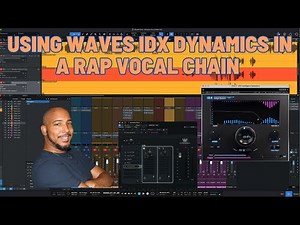 Using Waves IDX dynamics in a rap vocal chain