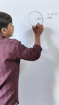 👉 Circumference of Circle 🔥 | 2πr Eas # Trick#maths