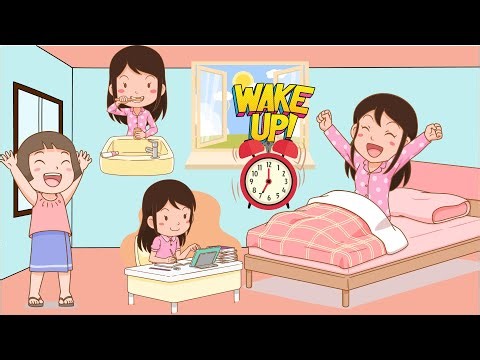 Es Hora de Despertar 👶| levántate | Canciones Infantiles | Despertarse por la mañana | para niños