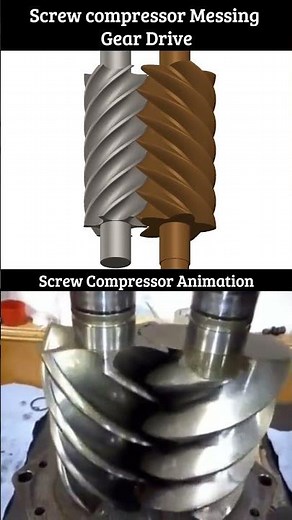 Screw Compressor Animation#engineering#compressor#3danimation#technology#mechanism#industrialdesign