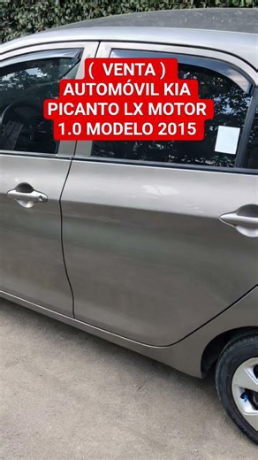 (VENTA) KIA PICANTO LX MOTOR 1.0 MODELO 2015 #venta #kia #automobile