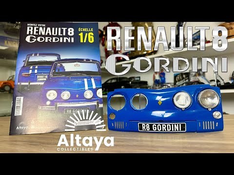 Build your own 1/6 scale Renault 8 Gordini