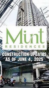 SMDC MINT RESIDENCES Construction Updates as of June 4, 2025. +639152814355