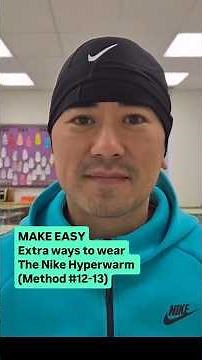Extra ways to style the Nike Ski Mask (Method #12-13) | MAKE EASY